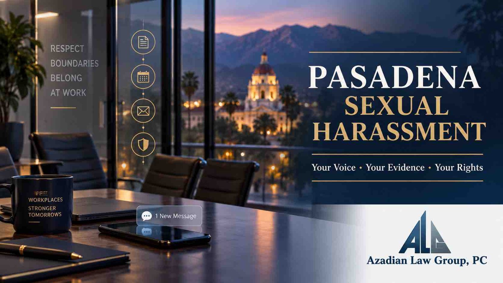 Pasadena sexual harassment lawyer guide to evidence, reporting, and employee rights