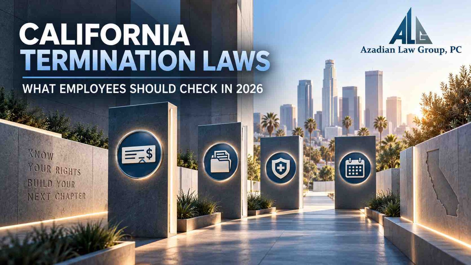 California termination laws employee checklist for final pay, records, health benefits, and filing deadlines