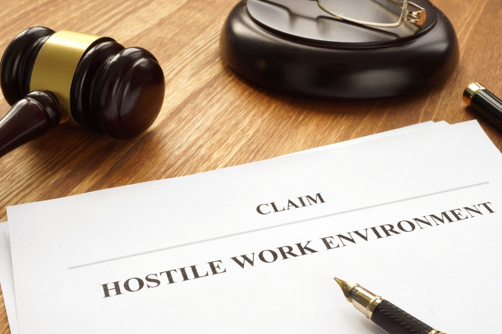 Definition of Hostile Work Environment in California?