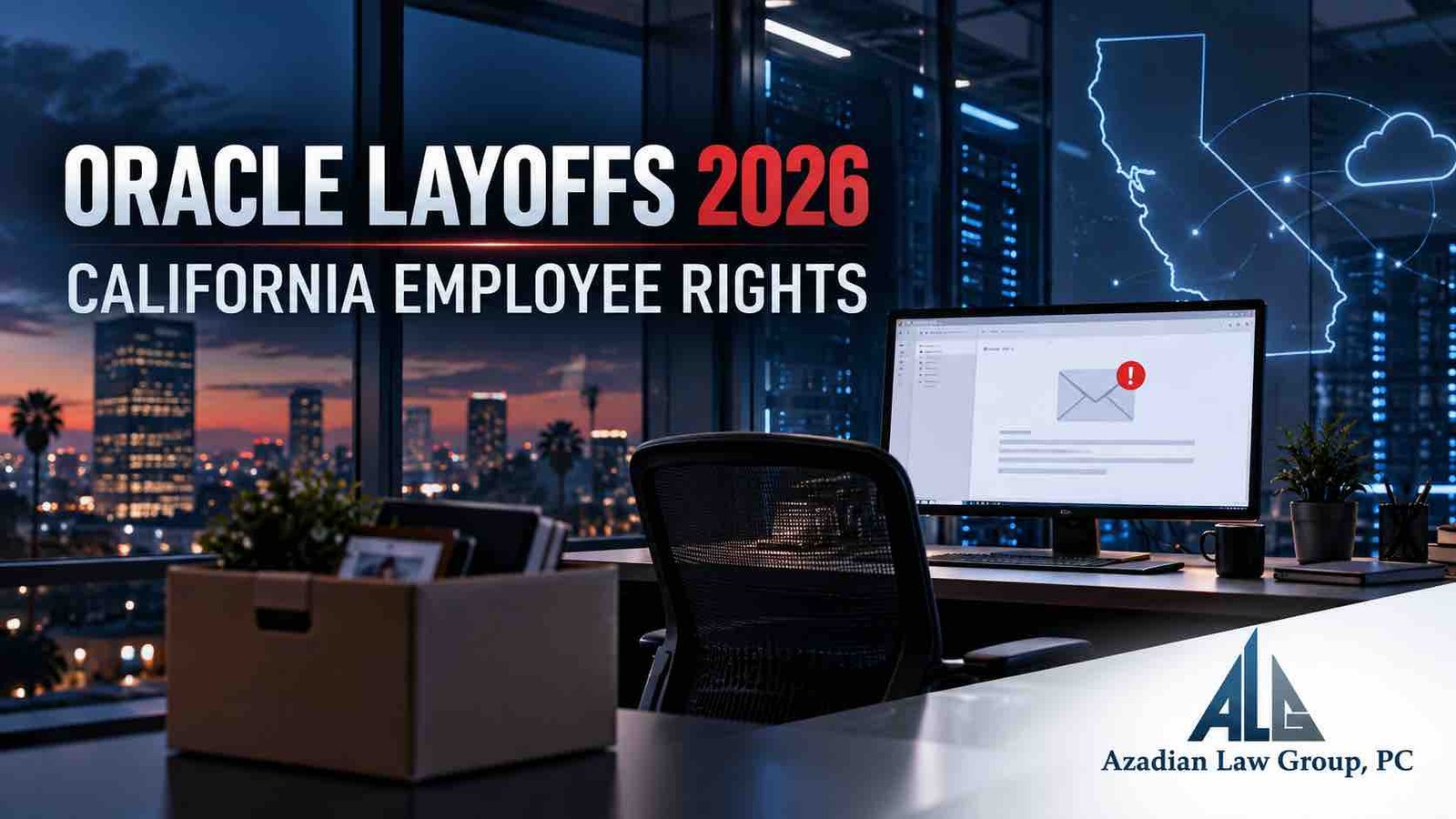 Oracle layoffs 2026 and California employee rights after same-day job cuts